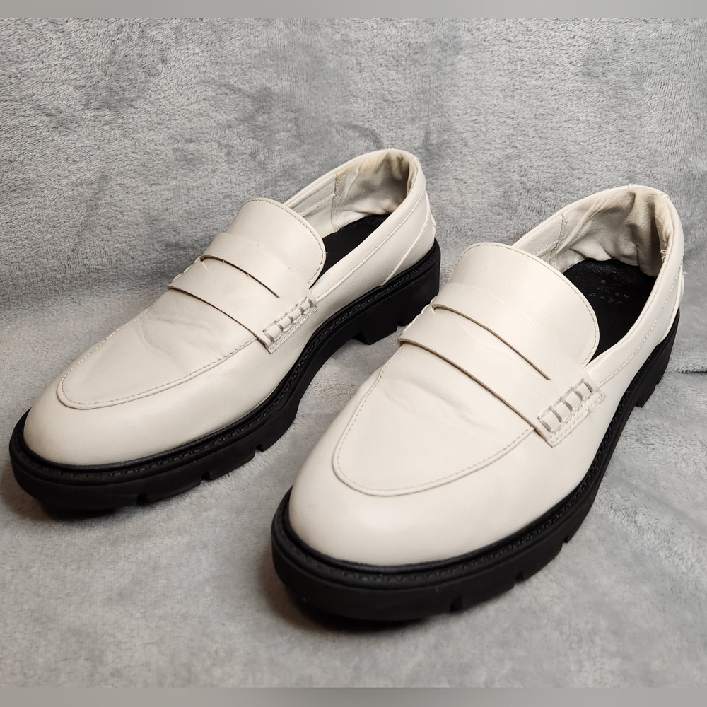 Elegant White Loafers for Women